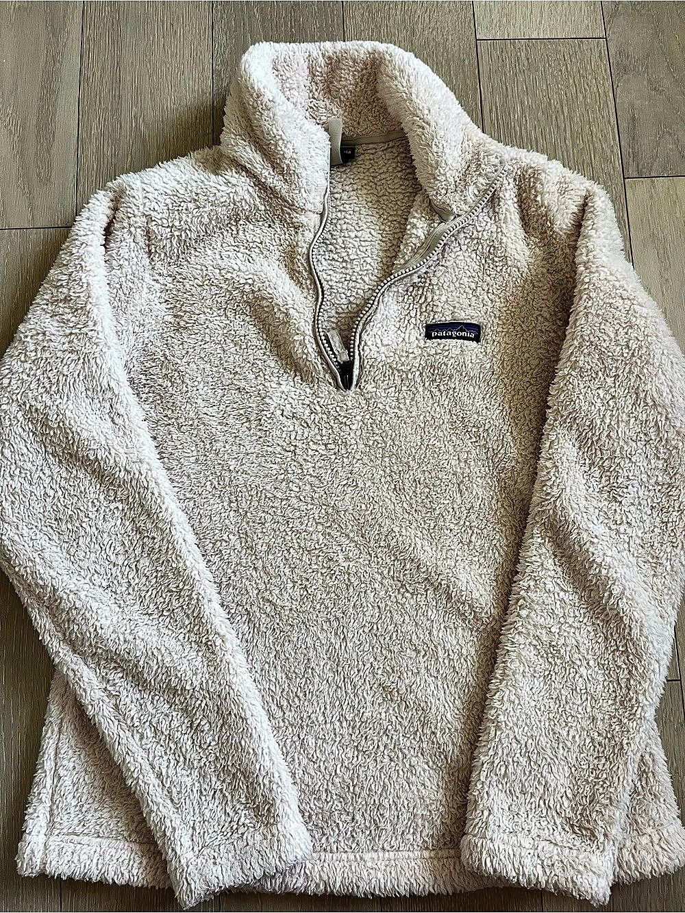 Patagonia Women's 1/4-Zip Fleece Pullover baby pink Medium